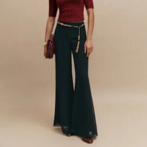 Reformation Esme Pant Black - Size 8